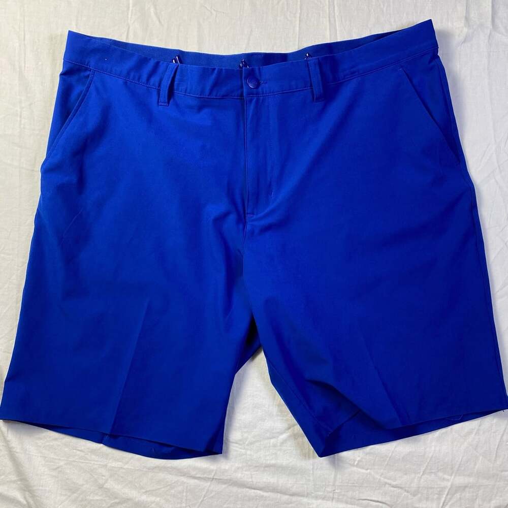 Adidas Golf Shorts Size 40 Blue Performance Chino(1395)